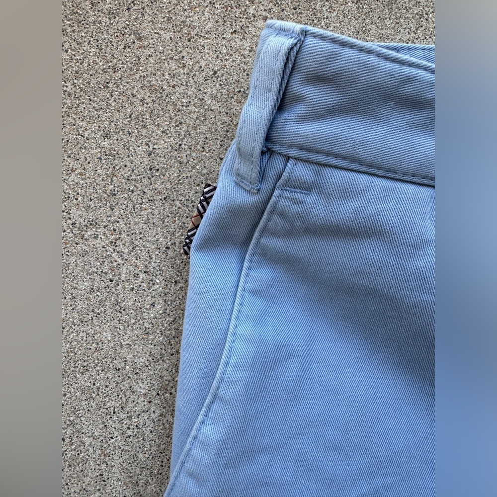 Burberry Chino Pants 32x34 Light Blue Casual - Picture 2 of 7